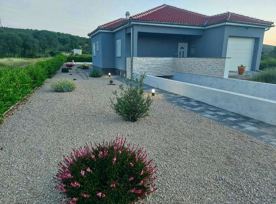 Modern Guest House Rak With Beautiful Pool Šibenik Dış mekan fotoğraf